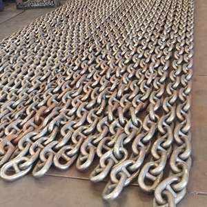 Chaîne galvanisée d'ancre de lien court de 10mm anticorrosion pour l'ancre marine de petits navires - Product Image 1