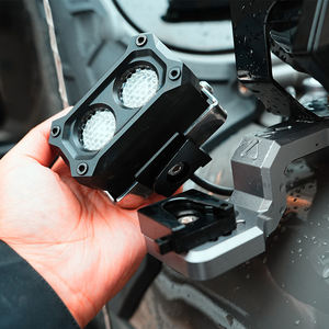 Soporte de Montaje Universal para Automóvil, Soporte de Lámpara LED para Pilar A Modificado para Vehículos Todoterreno, Soporte de Liberación Rápida para Foco LED para Automóvil - Product Image 3