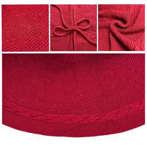 Groothandel Luxe Custom Size Gebreide Kerst Kerstboom Rok Decor Xmas Vakantie Home Party Decoraties - Product Image 3