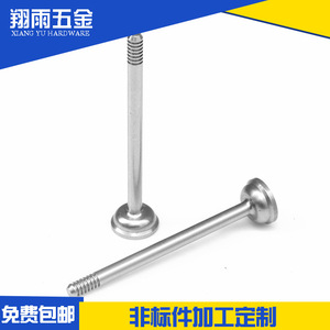 หมุดปลายกลมเหล็กกล้าไร้สนิม Xiang Yu Hardware ชิ้นส่วนที่ไม่ได้มาตรฐานตามแบบที่กำหนด ผลิตตามสั่ง สำหรับใช้งานทั่วไป - Product Image 2