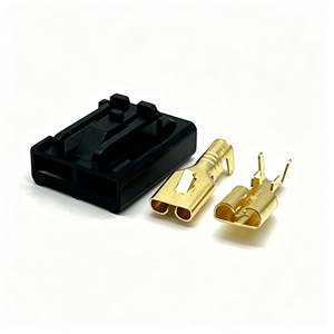 Konektor Sensor Otomatis EFI Tyco 6.3 2 Pin Betina Tahan Air, Kabel Harness Otomotif 346027-1 DJ70230-6.3-21 - Product Image 1