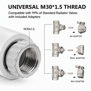 Nouveau produit - <span class=keywords><strong>Vanne</strong></span> thermostatique intelligente programmable Zigbee3.0 <span class=keywords><strong>pour</strong></span> <span class=keywords><strong>radiateur</strong></span>, compatible avec 6 vanes TRV et 1 hub sans fil - Product Image 6
