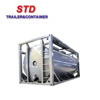 Iso Container Container 20ft 20Ft Standard ISO Carbon Steel Tank Container Carbon Steel Oil Storage Tank Shipping Container