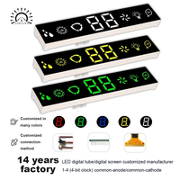 Horloge murale LED numérique avec grand écran, affichage LED numérique pour bureau, école, usine et espaces publics