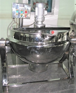 JOSTON-Mélangeur inclinable en acier inoxydable, pour le fromage, le mélange de fromage et de crème, chauffage au gaz, bouilloire chemisée - Product Image 4