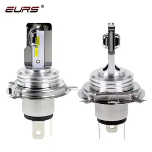 EURS 1CPS Lampu Depan Led Sepeda Motor, Lampu Depan Led 6000K 1600LM Lampu Depan LED Mobil H4