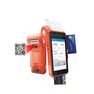 I9100 thanh toán di động thiết bị đầu cuối <span class=keywords><strong>POS</strong></span> android8.1 Hệ thống mở hỗ trợ NFC thẻ từ thẻ IC và chơi cửa hàng - Product Image 3