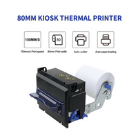 Imprimante thermique de tickets horizontale/verticale Cashino KP-247 58 mm moins chère pour kiosque avec coupe-papier automatique et interface USB