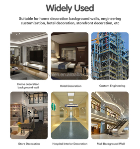 Pannelli Murali <span class=keywords><strong>in</strong></span> WPC Ecologici per Hotel, Facili da Installare, Impermeabili, per Interni ed Esterni, Rivestimento Decorativo - Product Image 5