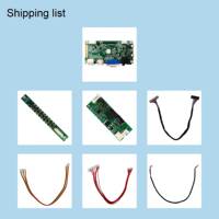 Carte de commande universelle pour écran LCD, entrée H/D VGA USB, pour panneau LCD 14,1 pouces 1280x800 AA141TC01