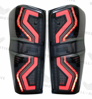 Nouvelles pièces tout-terrain feu arrière fumée sombre feu arrière LED feux arrière ABS pour DMAX 2020