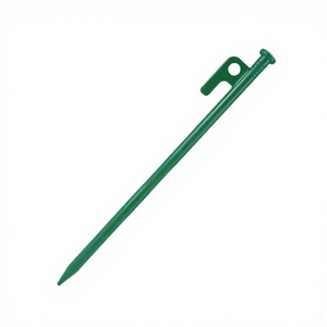 Estacas de acero para tiendas de campaña de 30 cm, estacas de suelo de colores para camping y playa, de grado industrial. - Product Image 3