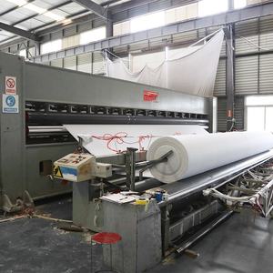 Géotextile non tissé en fibre de polyester gris pour l'entretien des autoroutes et des voies ferrées, en stock, vente en gros - Product Image 3