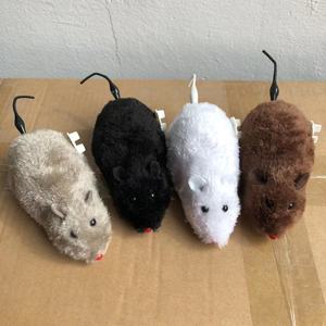 Juguete para Gatos de Peluche con Resorte Automático, Simulación de Ratón, Venta al Por Mayor del Fabricante, Empaquetado en Caja - Product Image 6