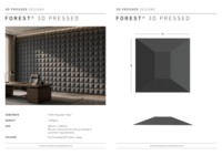 Panneaux acoustiques absorbants le son 3D en feutre PET pour projets d'aménagement intérieur commercial