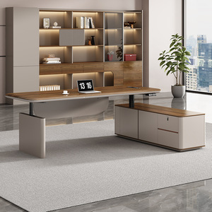 Escritorio Ejecutivo Moderno con Altura Ajustable, Diseño Inteligente con Doble Motor para Uso Comercial - Product Image 4