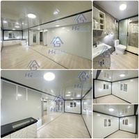 Casa Prefabbricata Espandibile in Container da 20Ft 40Ft Pronta per Essere Abitata, con 1, 2, 3, 4 o 5 Camere da Letto, Cucina e Giardino - Tiny Home