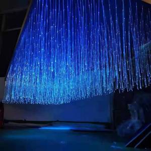 LED Fiber Optic <b>Light</b> Kit, <b>Outdoor</b> Waterproof Star Ceiling Projector for <b>Tree</b> Wood Wall Garden Decoration, DIYLandscape Lighting - Product Image 1