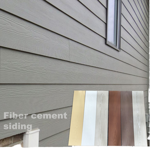 Panneaux de bardage en fibro-ciment USAModern Design 3660*210mm, 8mm, légers, perforés, pour murs extérieurs et plafonds de villas et d'hôtels - Product Image 1