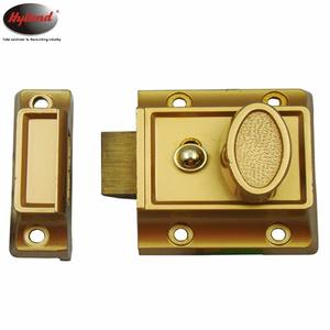 高品质夜闩轮圈锁，海兰564热卖锌合金压铸60毫米背套轮圈门锁 - Product Image 5