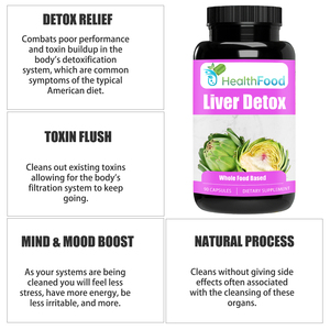 Private Label Liver Detox Capsules with Dandelion Root promote healthy liver function Improve Nutrient Absorption Capsules - Product Image 3