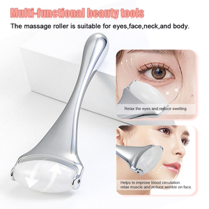 Rodillo de Jade de Aleación de Zinc con Logotipo Personalizado, Marca Privada, Herramienta de Belleza Facial de Piedra 100% Natural, Suministro al por Mayor - Product Image 4