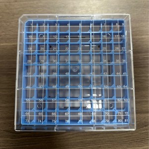 กล่องแช่แข็งพีซี ฮิโรซูมิ 5 มล. 81 ช่อง สำหรับหลอดคอร์นนิ่ง ไนควิล - Product Image 2