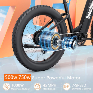 Vélo Électrique 2024 à Succès Commercial, Autonomie <span class=keywords><strong>50</strong></span> <span class=keywords><strong>km</strong></span>, Pneus Larges, Vélo Électrique Adulte 26 Pouces - Product Image 6