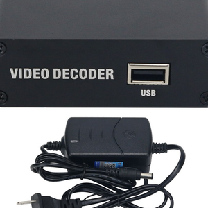 Decodificador de Video en Red H.265, Reproductor de Decodificación Rtmp Hd 1080p <span class=keywords><strong>Iptv</strong></span>+usb, H.264 Plc - Product Image 1