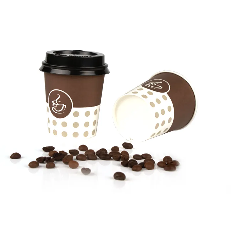 Paper Drinking Cups Drink And Snack Paper Cup Single Wall Paper Cups For Beverage