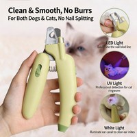 Offre Spéciale – Coupe-ongles portable multifonctionnel en ABS, motif dessin animé mignon, sûr et simple, pour chats, chiens et lapins