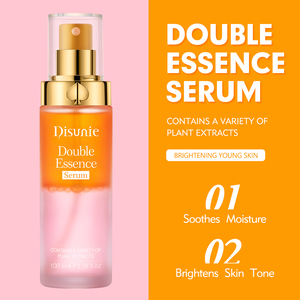 Sérum <span class=keywords><strong>Double</strong></span> Essence Bio à la Vitamine C, Huile d'Argousier et Niacinamide, Apaisant, Éclaircissant et Unifiant le Teint, Soin Visage - Product Image 2