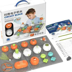 Stam Speelgoed Elektronische Circuits Bouwstenen Assembleren Puzzelspeelgoed Voor Kinderen Diy Programmering Fysische Wetenschap Experiment Kit