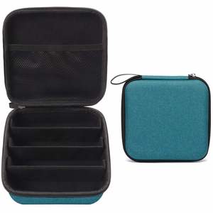 Estuche organizador de gafas de sol de viaje, ranura ajustable para múltiples gafas, caja de almacenamiento portátil de carcasa dura para hombres y mujeres - Product Image 1