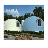 Maison en dôme EPS WSZ, design moderne, garantie 5 ans, préfabriquée en mousse de polystyrène ignifuge, modèle de carport 28, EPS HOUSE -28-O-12
