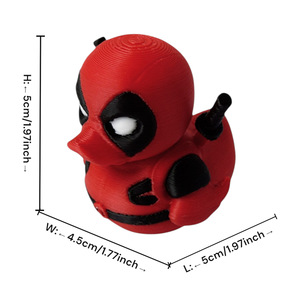 Modelo de <span class=keywords><strong>Pato</strong></span> Hulk de <span class=keywords><strong>Marvel</strong></span> para Impresión 3D Transfronteriza, Temática de Animales de Animación Occidental, Hecho a Mano, Modelo de <span class=keywords><strong>Pato</strong></span> Antirrealista - Product Image 2