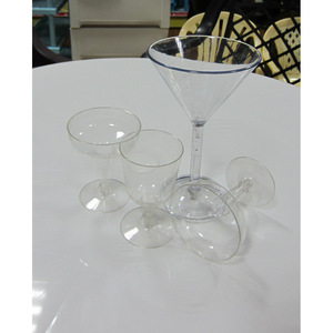 Molde de cristal para vajilla de aviación de múltiples cavidades para moldeo por inyección de plástico, superficies horizontales fijas de dos partes, material 2316 - Product Image 3