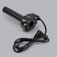 Accélérateur de guidon à poignée rotative 3 broches pour vélo électrique, prise mâle/femelle M8 pour vélos à pneus larges OUXI V8 / Fatboy / Super73