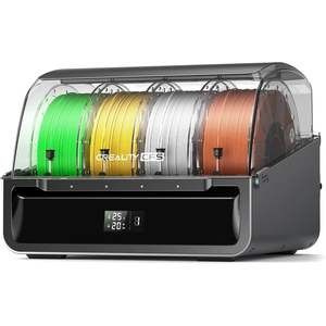 Sistema de Almacenamiento de Filamento para Impresora 3D Creality CFS de Aluminio con 4 Bobinas Antihumedad, Color Negro, para Impresión 3D - Product Image 1