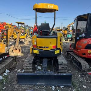 Mini-excavatrice Komatsu PC30 d'occasion certifiée CE, d'origine japonaise, 3,1 tonnes, avec flèche pivotante, moteur, boîte de vitesses et pompe. - Product Image 5