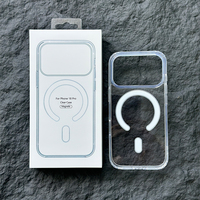 JOYPORODO C010 pour iPhone 18 17 16 Pro Max – Coque de téléphone magnétique transparente en acrylique, antichoc, prix de gros
