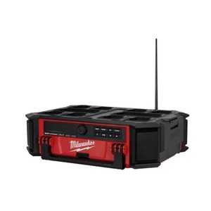 Radio Bluetooth Milwaukee M18 PRC-0 PACKOUT avec chargeur 90W, son pour chantier - Product Image 3