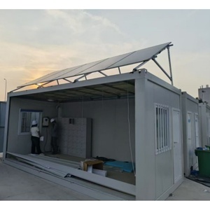 Casa Contenedor con Techo Solar que Proporciona Energía Fuera de la Red para Estaciones Meteorológicas Remotas - Product Image 2