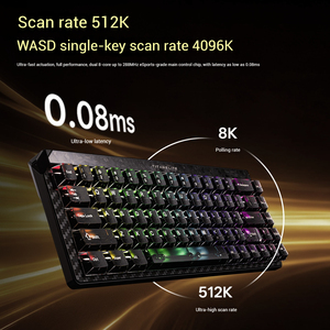 MADLIONS TITAN68 터보 기계식 게이밍 키보드 68키 RGB 백라이트 USB 타입-C 인터페이스 프로그래밍 기능 마그네틱 스위치 - Product Image 4