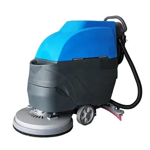 Multi functional KW-510 Electric Floor Scrubber Machine Indoor Low Noise Battery Operated Floor Cleaning Machine