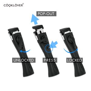 Cooklover Nhật Bản tiêu chuẩn nhà bếp Chảo Pan sets với Bakelite xử lý đối với trang chủ nấu ăn - Product Image 5