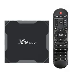 एंड्रॉयड बॉक्स X96 मैक्स प्लस Amlogic S905X3 4GB 64GB दोहरी वाईफ़ाई 2.4G/5G टीवी स्मार्ट बॉक्स