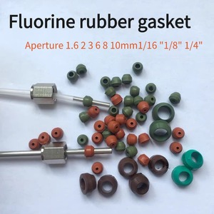 O-tipi kase davul mühür korozyon önleyici hortum yüksek sıcaklığa dayanıklı FKM kauçuk kromatografi aksesuarları 2mm3mm gaz makinesi - Product Image 3