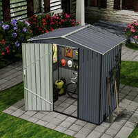 Serre de jardin moderne en aluminium personnalisée, abordable, facile à assembler, 182*121*192cm