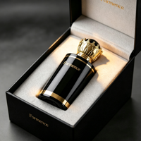 Flacons de parfum en verre cylindriques au design unique, 30 ml, 50 ml, 100 ml, flacons de parfum vides avec boîte personnalisée
